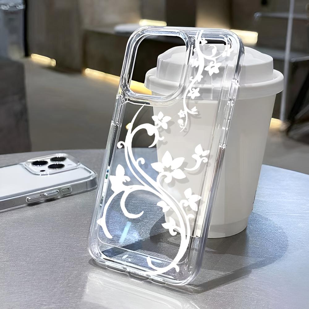 Clear Transparent Phone Case For IPhone 16 14 11 Air 17 15 13 12 Pro Max Plus Soft Protective Comfortable Cover Fashion Funda