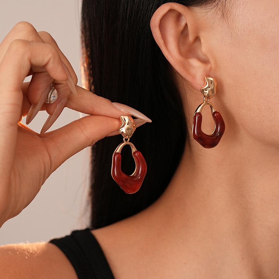 Pendientes Colgantes de Moda Para Joyería de Mujer