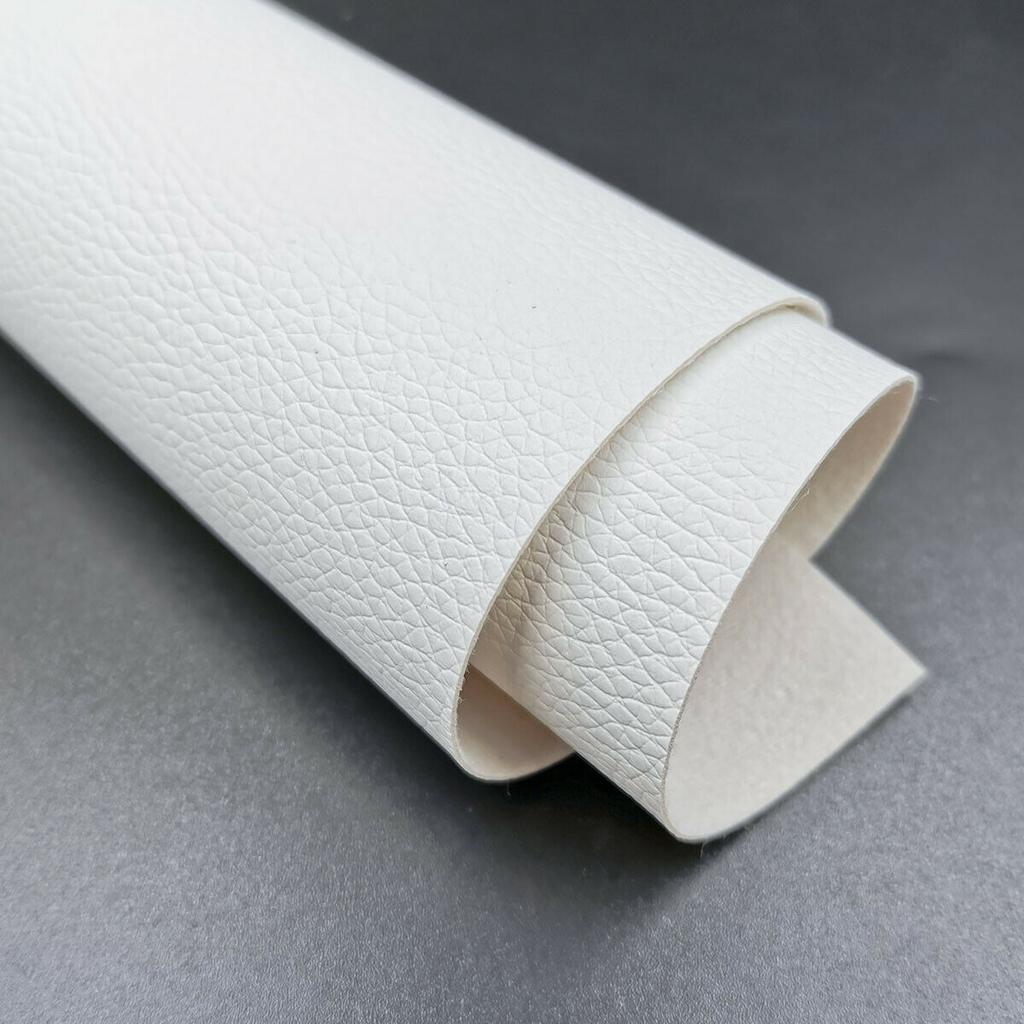 A4 Litchi PU Leatherette Faux Leather Fabric Synthetic For Sewing Bow Bag Brooches Sofa Car DIY Hademade Material 20X30CM Sheets
