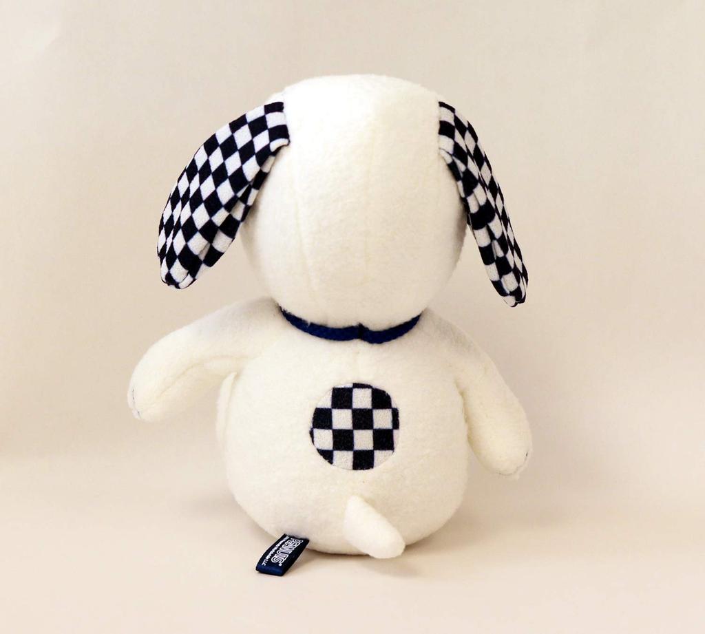 Yoshitoku Snoopy Checkered Plush Toy 182023