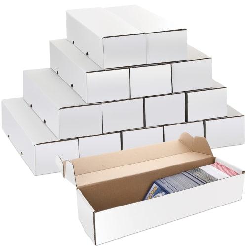 20 Card Storage Boxes, Holds 800 Cards, Collector Boxes, Organizers for Trading Cards, Sports Cards, and Collectible Games