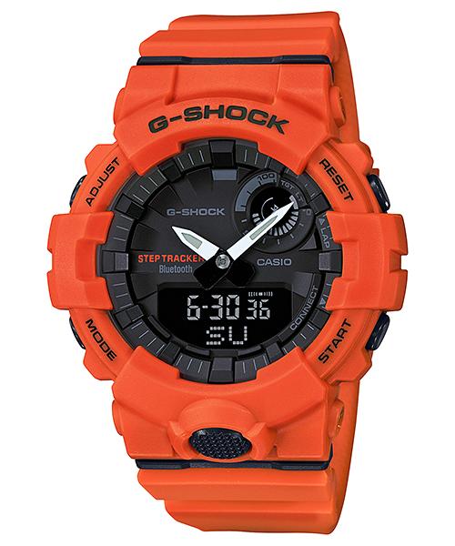 

Casio G-SHOCK Men s Resin 200M Water Resistant Digital Shock Resistant Quartz Watch GBA-800-4A червоний