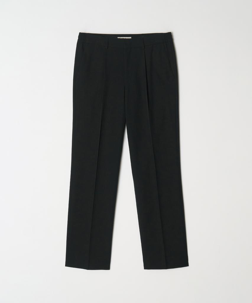 TRADCLUB Core 3-Button Comfort Casual Setup Suit Single-Pleat Pants (Black)