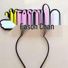 Eason Chan Concert Flashing Headband and Glowing Hair Clip Set