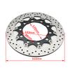 310mm Motorcycle Front Brake Disc Rotor For Yamaha YZF-R1 R1 2009-2014 YZF-R6 R6 2005 2006 2007 2008 2009 2010 2011 2012--2016