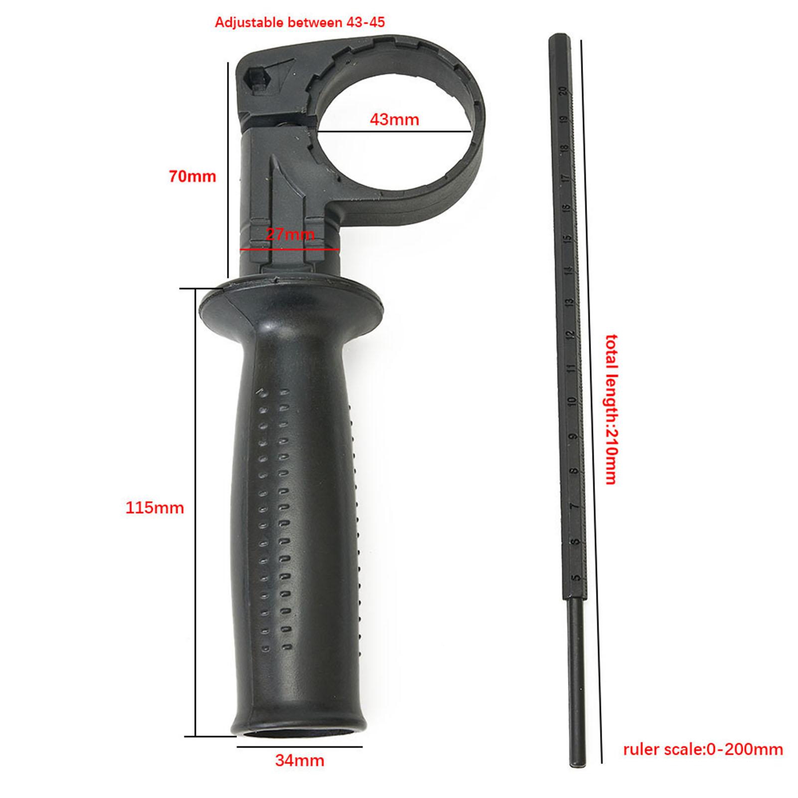 

Hammer Drill Side Handle Compatible with For Electric Drill and Grinding Machines Providing Enhanced Tool Control China Mainland