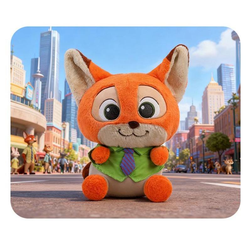 Licensed Zootopia Judy Hopps Nick Wilde Dolls PP Cotton Soft Stuffed Toy Exquisite Details About 25cm
