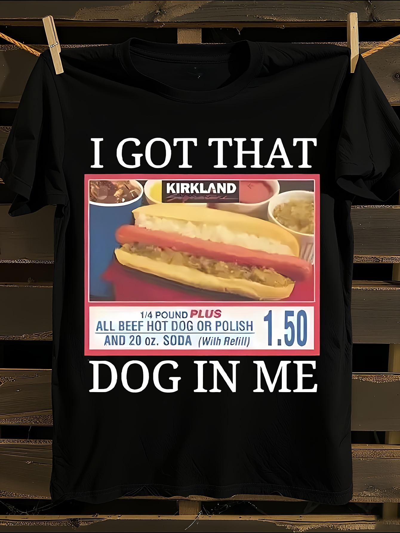 Funny Costco Hot Dog Meme T-shirt XXXXL