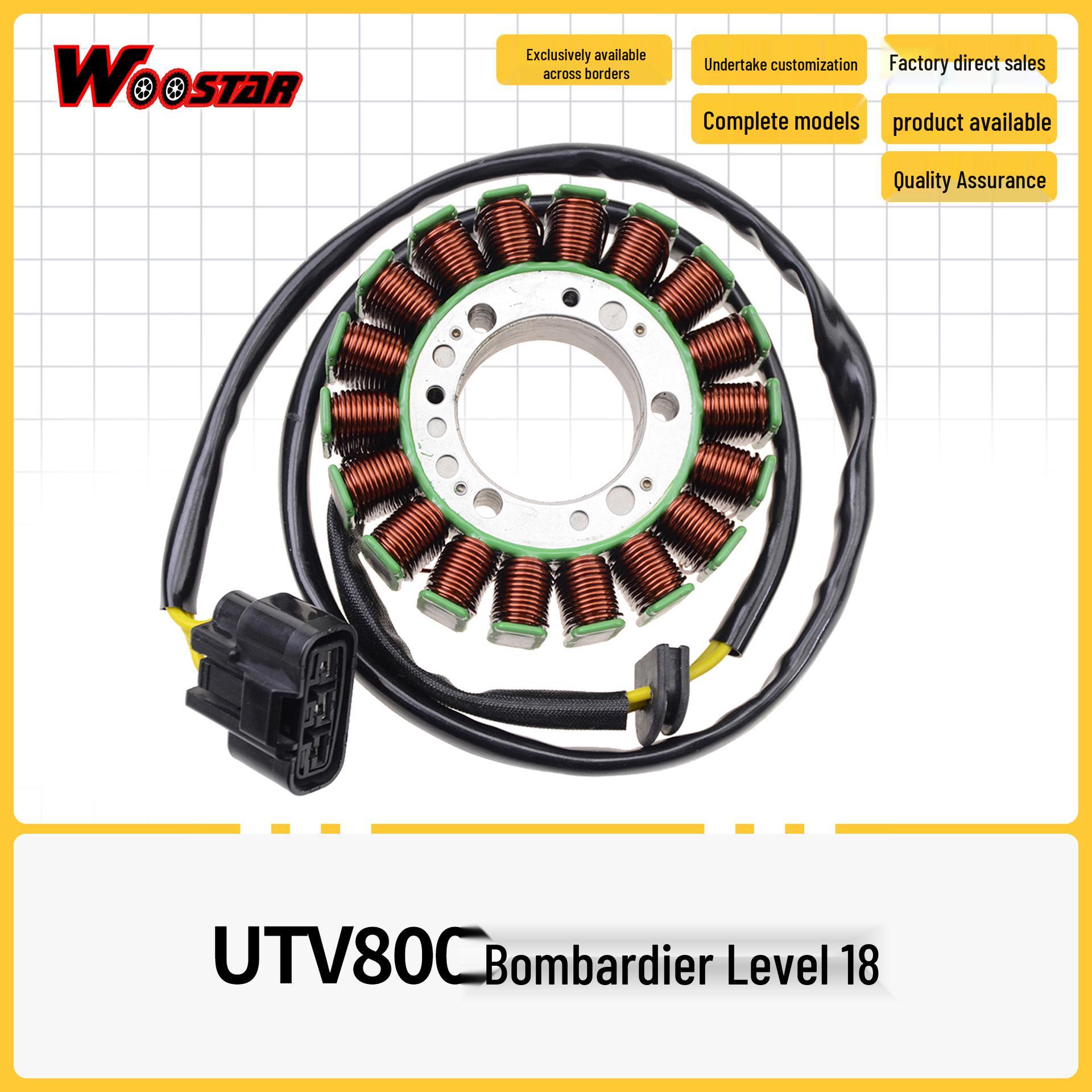 Bombardier UTV800 Ignition Coil Stator Level 18