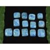14X15-17X19MM Natural Larimar Pectolite Octagon Cabochon Gemstone 13Pcs Lot C-46