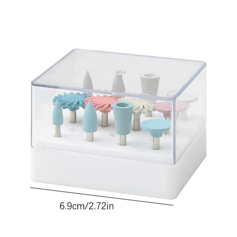 12 ks/krabice Sada zubních lešticích kotoučů Kompozitní pryskyřice Broušení Leštění Ra Pryžová pryskyřice Spirálový lešticí kotouč Kit Zubní lékař