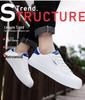 Spring 2024 Men's White Sneakers - Korean Style, Trendy, Versatile, Casual Sports Fashion Footwear for Teens