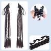 1Pairs Easy to braid Boxing Braids Heat Resistant Synthetic Fiber Cable Knit Long Hair