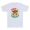 Cinco De Mayo Party Zuckerschädel Lustiges Mexikanisches Fiesta Geschenk Vintage Herren T-Shirt