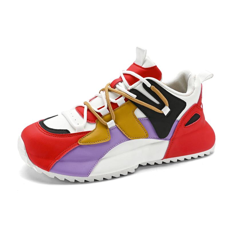 

TUINANLE Мужские кроссовки для бега, дышащие красочные кроссовки, легкая прогулочная обувь