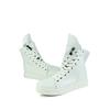 New Boots Men British Style White High Top Sneakers Shoes For Men Punk Ankle Boots Fashion  Motorcycle Boots Vulcanized Shoes