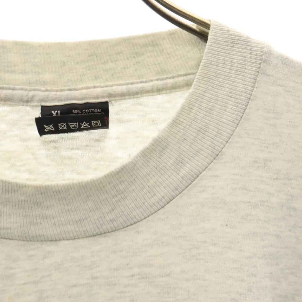 FRUIT OF THE LOOM BEST 90s Made In USA Old Message Print Short Sleeve T-shirt Men's Used