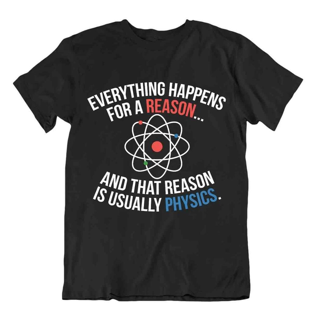 Chemist T-Shirt Everything Happens Because Of The Chemistry Tee Funny Joke Shirt