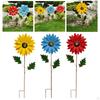 Vertical Metal Wind Stake decor Sculpture for Garden Farmhouse Yard Outdoor Decoration