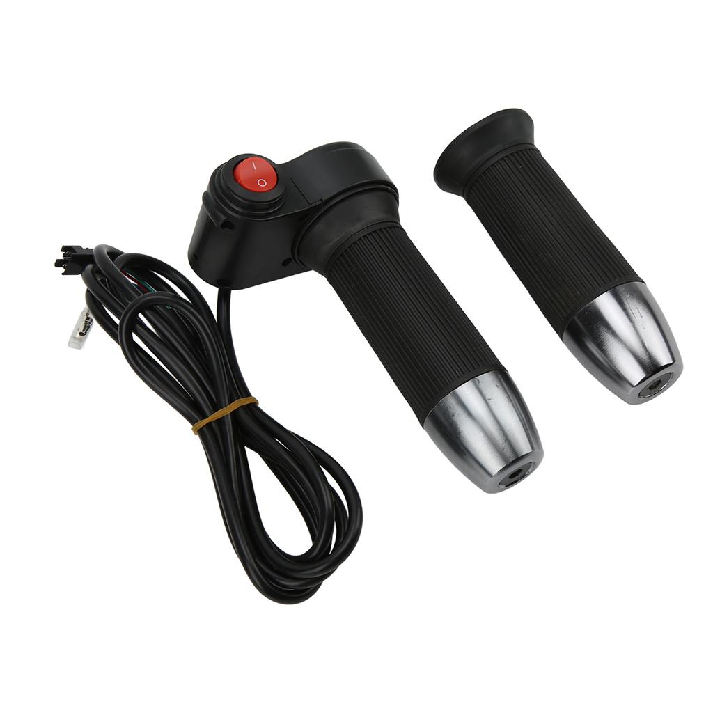 1 Paar Set 12V-99V Elektrofahrrad Gasgriff Lenker Langlebiger Elektrofahrrad Gasgriff
