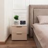 Silent Bedside Wake-up Clock Simple Desk Mute Clock Square Digital Alarm Clock  Children's