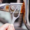 Universal Double Ended Steel Wrench 5mm Thickness Self-tightening Adjustable Wrench Repair Tool Multi-functional Hardware Part