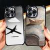 Paper Airplane Boat Dream Plating Phone Case For Xiaomi Poco X5 X6 X7 X8 Pro Max F8 Ultra F7 M8 M7 M5S Redmi 15C 15 14C 13C 13 X