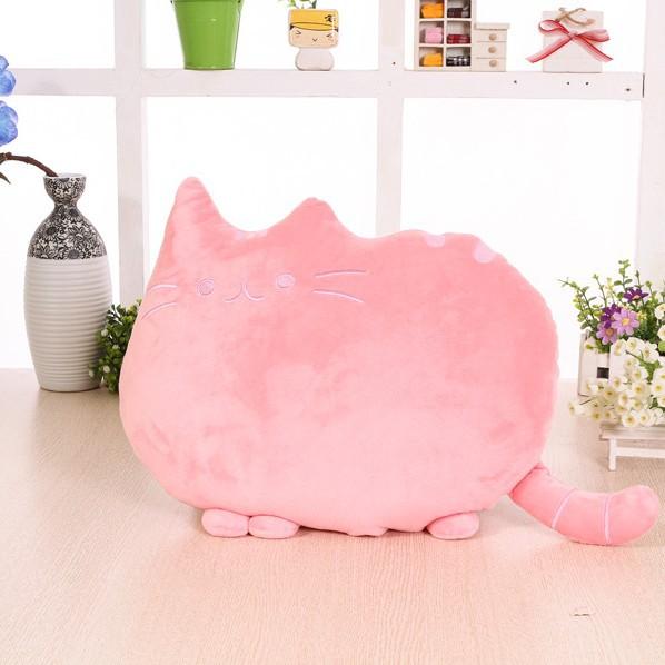 

40*30cm Creative Home Decoration Hug Pillow Sofa Headboard Cushion Meow Man Pillow Big Face Cat Cartoon Biscuit Pillow Festival Friend Birthday Gift 40*30cm