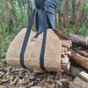 Firewood Carrier, Log Carrier for Firewood, Wood Carrying Bag for Firewood, Firewood Carriers with Handles for Fire Pit, Camping, BBQ Barbecue,