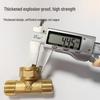 Shuangan Heavy-Duty Copper Tee Pipe Fitting