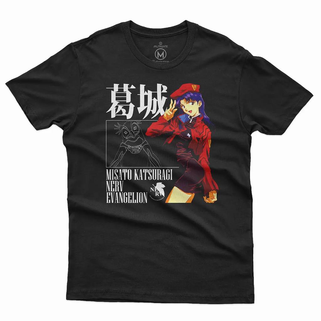 Summer  Men 100% Cotton Streetwear Kawai Anime Black Print Tshirt Retro HighStreet Clothing Casaul Loose Top Unseix Clothing TOP