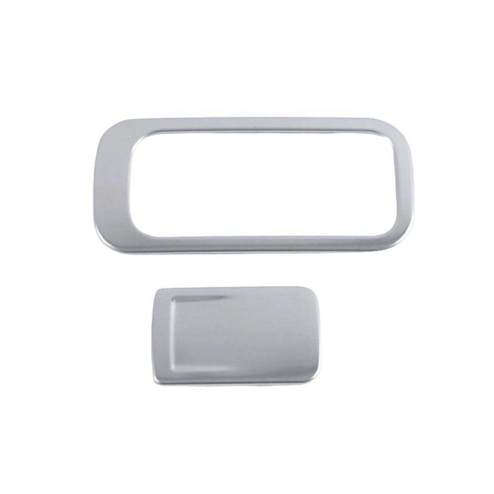 For Volkswagen VW Tiguan L   2024 Stainless Steel Co-Pilot Glove Box Handle Trim Covers Car Interior Accessories 2Pcs