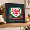 Wales Rugby Custom Name Text 5D Diamond Painting Kit DIY Full Drill Diamond Art Decoration