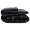 CHANEL AP3808 Matelassé Lambskin Pearl CC Logos Small Flap Wallet Tri-fold wallet (with Coin Pocket) Black/GDHardwareUsed