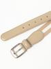 [BEAMS GOLF] Campus Belt Ivy Combination Belt BEIGE L 81510013905