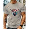 Divertente Maglietta Stampata con Grafica di Animale Cane per Uomo Casual Manica Corta Oversize Pullover Magliette Top Abbigliamento Outdoor Uomo Donna