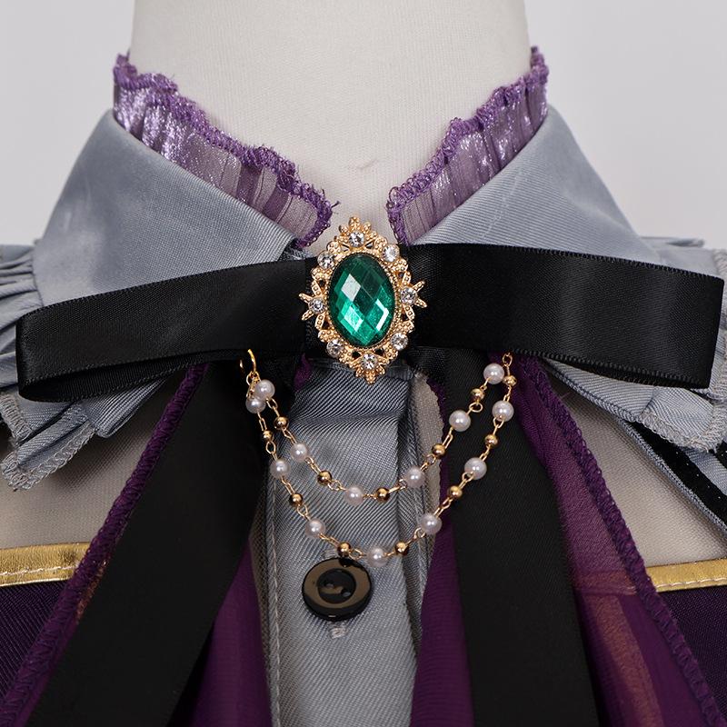 BanG Dream Roselia Ako Udagawa Cosplay Anime Dress Set Roleplay Costume
