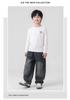 Beiteng Kids' Cute Autumn Cartoon Cotton Long Sleeve T-Shirt (Korean Style)