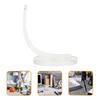 2pcs Acrylic Pen Display Stand Transparent Pencil Display Holder Makeup Brush Holder