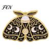 Enamel Lapel Pin Vintage Moth Brooch, Cartoon Insect Alloy Pin, Men Lightweight Clothes Women Jewelry Accessories for Suit Dress Coat Scarf