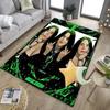 Bi-llie music Artwork Office Rug Chair Mat, Game Carpet, Suitable for Front Door, Bedroom, Living Room, Desk, Holiday Gift