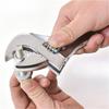 Adjustable Wrench Large Openin Long Handle Universal Spanner Carbon Steel Wrench Clamp Mechanical Workshop Hand Car Repair Tools