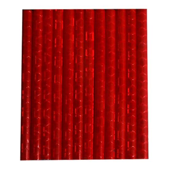 12 Stück/Packung Reflektierender Speichenschutz Verschleißfest Dekorativ Wasserdicht Kreativ Modifiziert Hohe Helligkeit Speichenreflektor