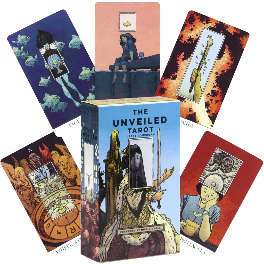 The Unveiled Tarot 80 Pcs Tarot Cards (with 2 Special Cards) Pocket Edition 10.3*6cm