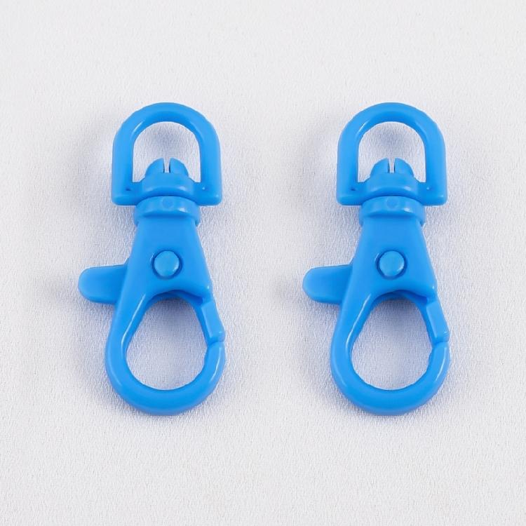 20PCS Practical Plastic Lobster Clasps Safe Materials Jewelry Component Supplies for Jewelry Findings and Keychains