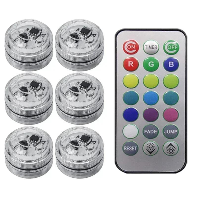 Car Remote Control Led Interior Atmosphere Light Waterproof Adhesive Decoration Car Roof House Foot Atmosphere Light