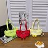 Cute, Fresh And Artistic Women's Shoulder Bag, Tang Nier's Casual And Cute Mobile Phone Bag, Female Student's Cross-body Bag