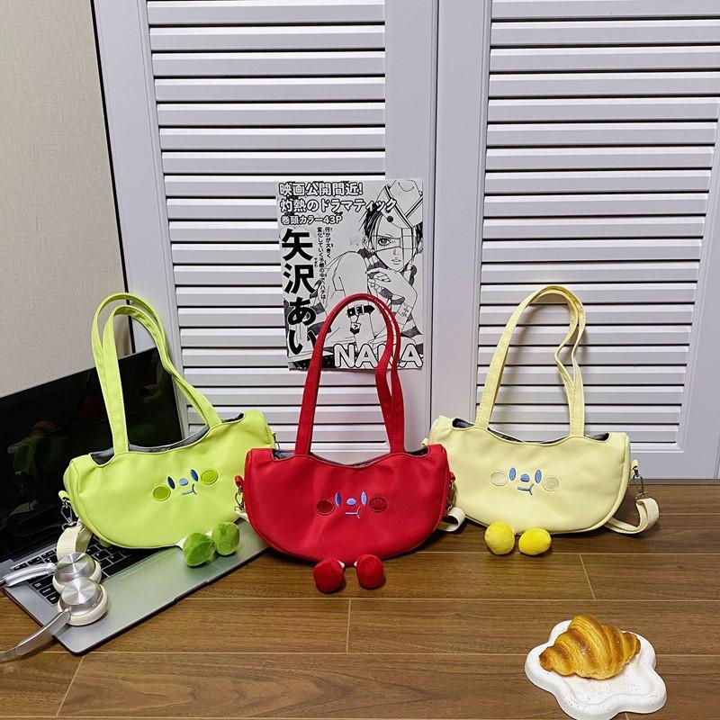 Cute, Fresh And Artistic Women's Shoulder Bag, Tang Nier's Casual And Cute Mobile Phone Bag, Female Student's Cross-body Bag