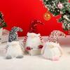 New Christmas Decoration Christmas Sequins Luminous Rudolph Doll Santa Claus Faceless Doll Ornaments
