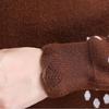 Autumn Winter Women's Half Turtleneck Knit Dress Slim Fit Polka Dot Print  Pullover Long Sweater Dress